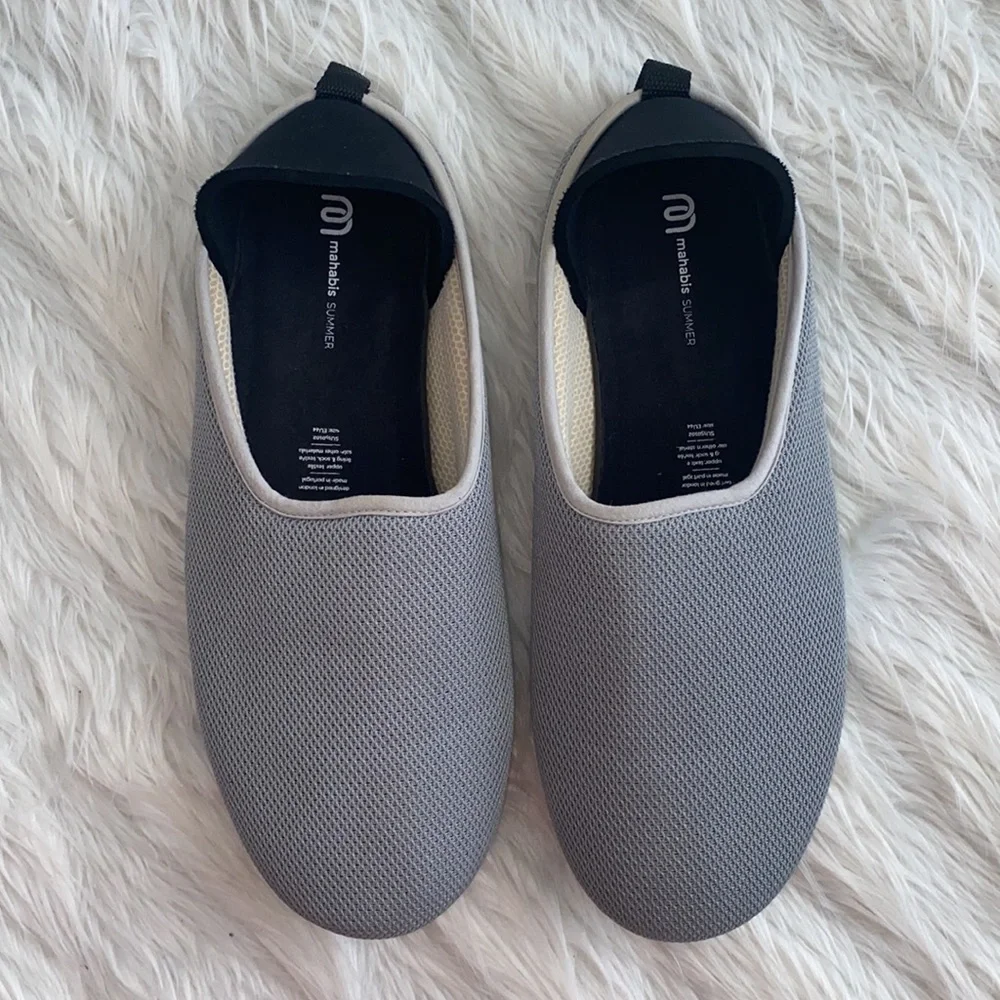 mahabis | Gray Summer Slipper